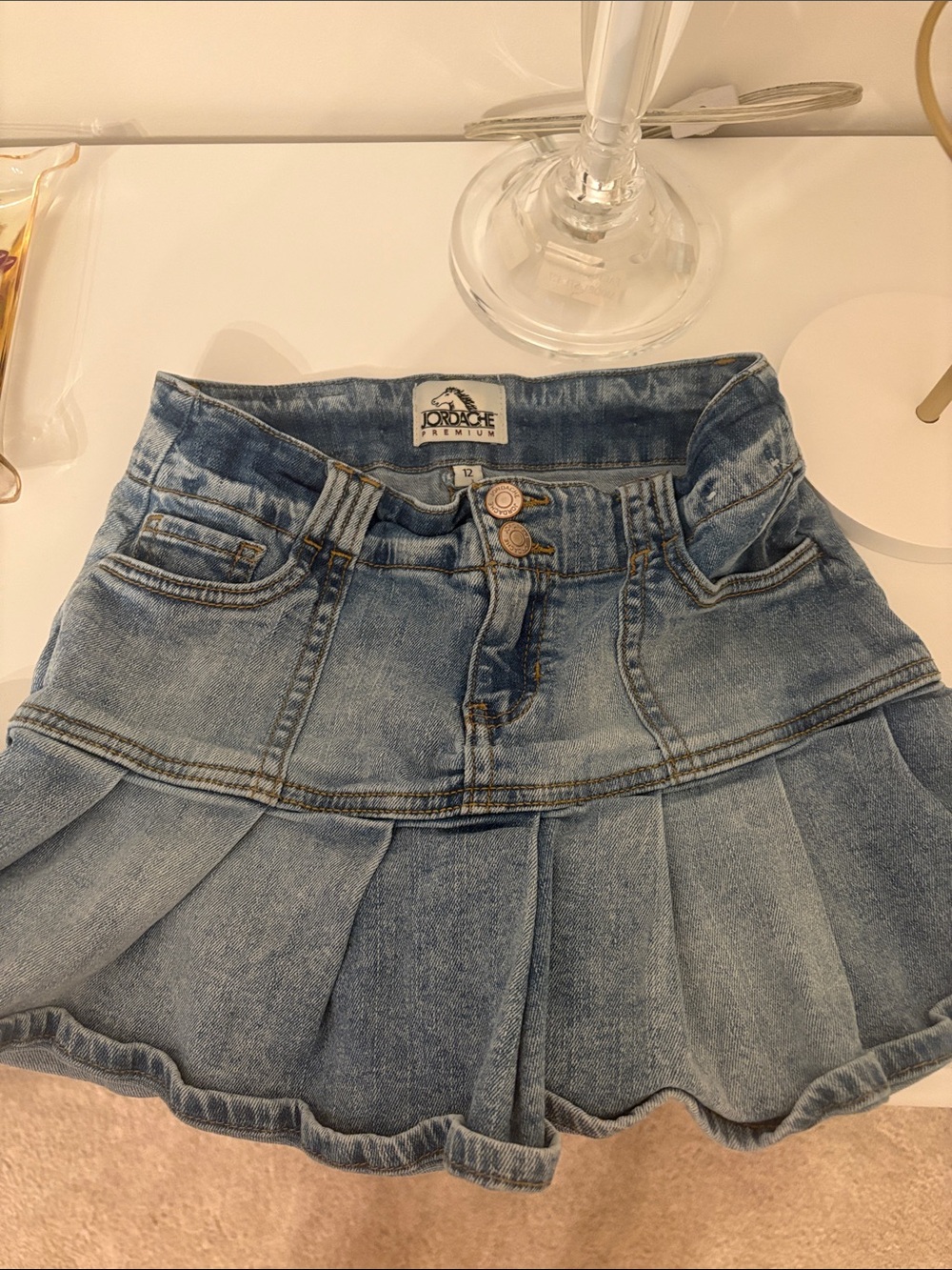 Jean skirt
